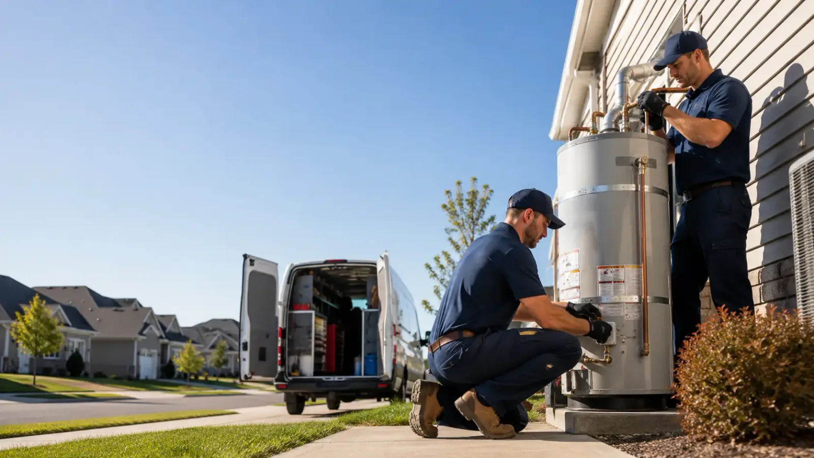Water Heater Installation in Custer City, OK